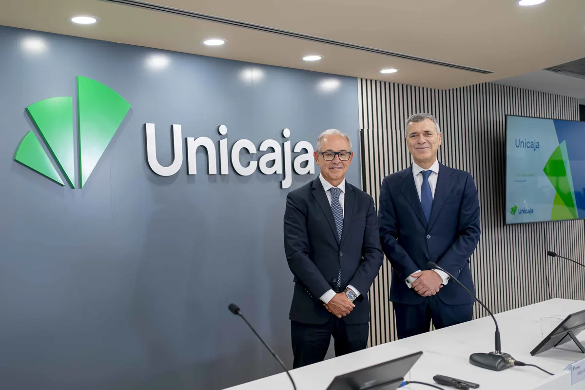 Isidro Rubiales y Pablo González Unicaja