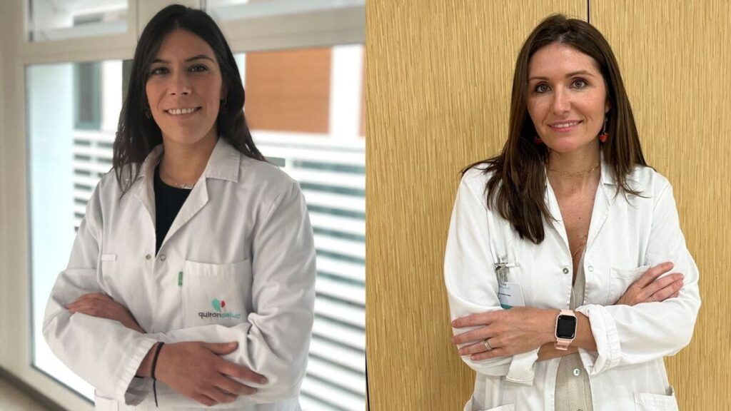 Ines Martin y Ainhoa Romero, nutricionistas Quironsalud Infanta Luisa y Sagrado Corazon