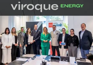 Madrid Excelente entrega su sello de calidad a Viroque Energy