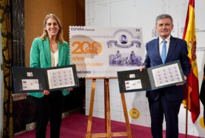 Presentación del sello conmemorativo del bicentenario del Tesoro Público