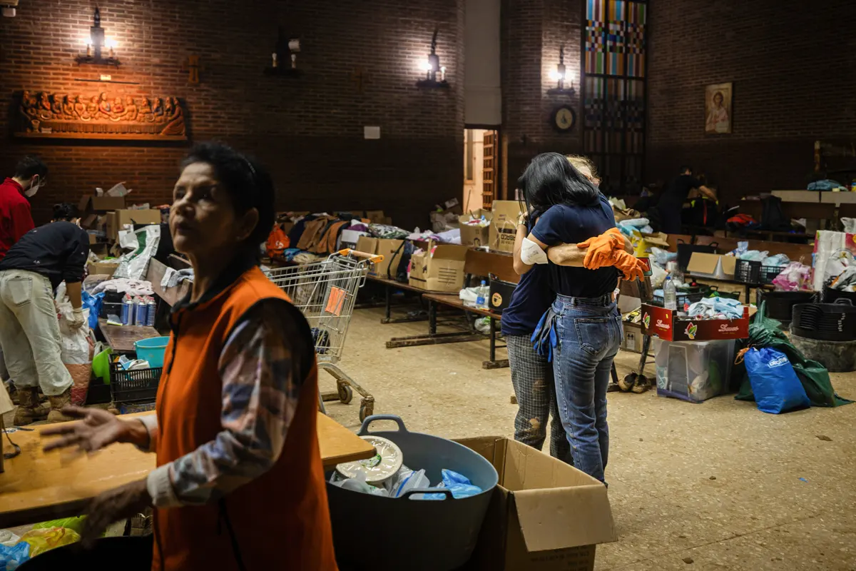 voluntarios DANA Valencia