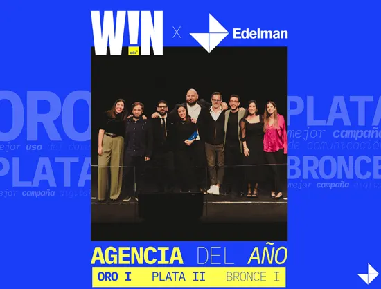 Edelman Spain gana el premio especial a la mejor agencia de comunicación del año