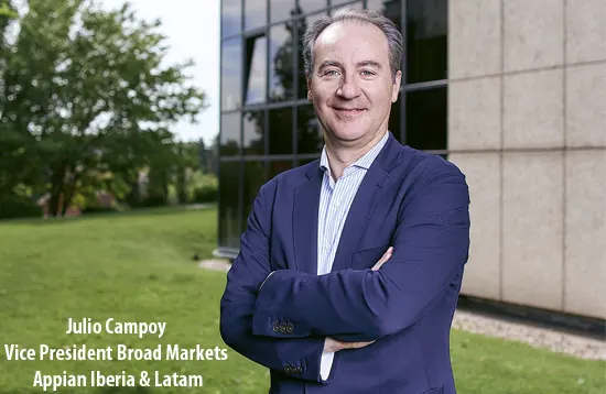 Julio Campoy Vice President Broad Markets de Appian en Iberia-Latam