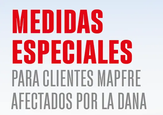 medidas clientes mapfre DANA