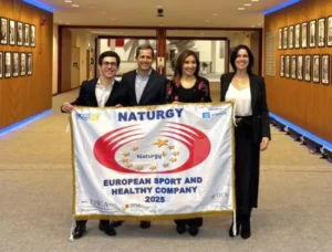 Naturgy es reconocida como Empresa Europea de la Salud y el Deporte 2025 en el Parlamento Europeo