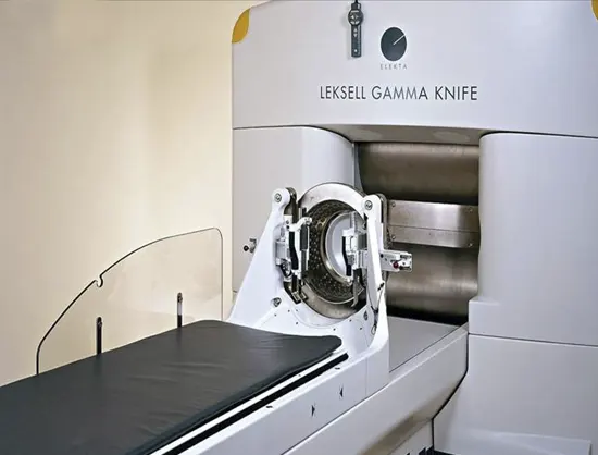 primer Leksell Gamma Knife