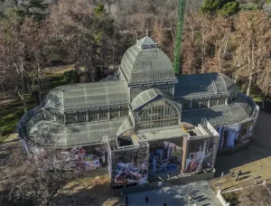 restauración Palacio de Cristal de Madrid