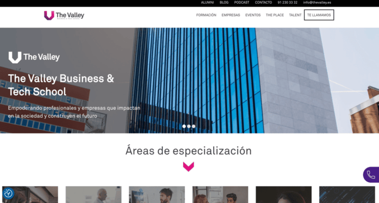 Formación para empresas the valley